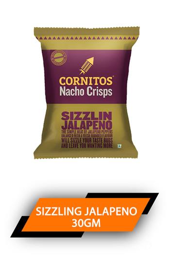 Cornitos Nachos Sizzling Jalapeno 30gm